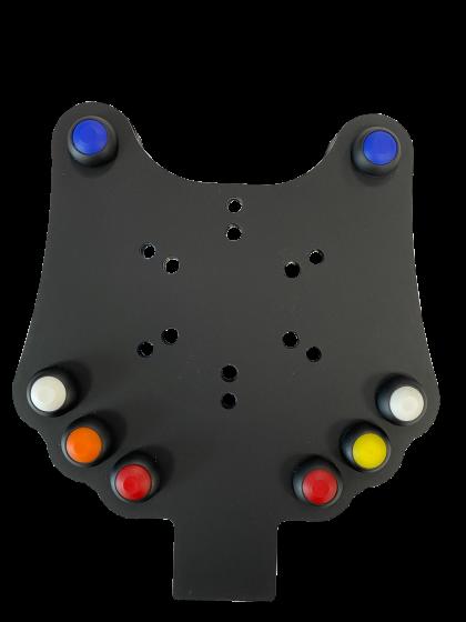 AIM Motorsport 無線ホイール8ボタンプレート