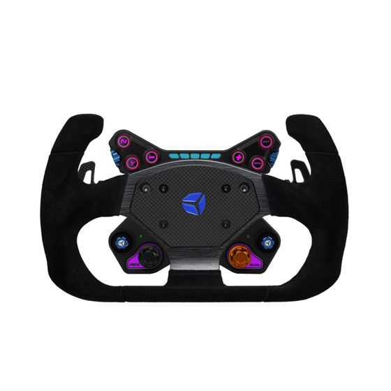 Cube Controls GTプロV2レパルトコルセゼロスエードシムレーシングステアリングホイール