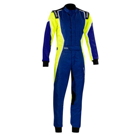 【2022年モデル 最安挑戦中】Sparco スパルコ X-Light K カートスーツ Blue / Fluro Yellow