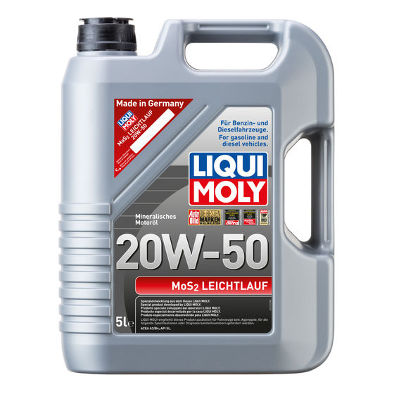 Liqui Moly リキモリ MoS2 低フリクション 20W50 ミネラルエンジンオイル