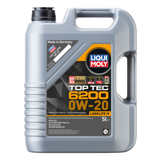Liqui Moly リキモリ トップテック 6200 0W20 シンセティック テクノロジー エンジンオイル 7,560円
