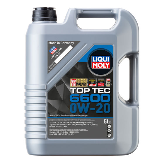 Liqui Moly リキモリ トップテック 6600 0W20 シンセティック テクノロジー エンジンオイル