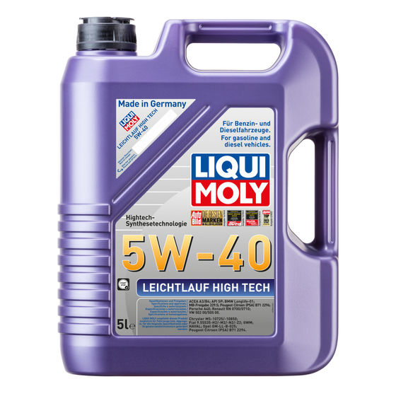 Liqui Moly リキモリ スムーズな走りのハイテク5W40エンジンオイル｜くじらRacing