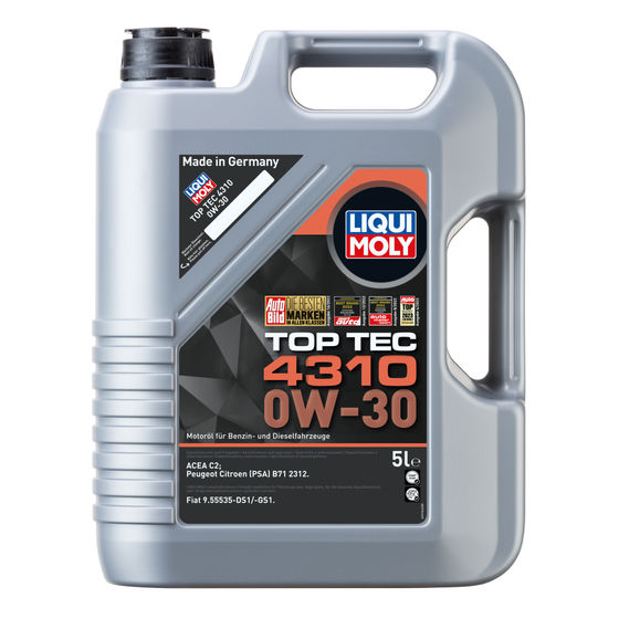 Liqui Moly リキモリ Top Tec 4310 0W30 シンセティック テクノロジー エンジンオイル｜くじらRacing