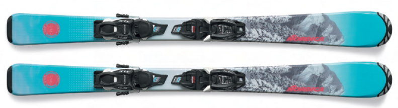 NORDICA（ノルディカ）　ジュニアスキー＋ビンディングセット　TEAM G FDT with JR 4.5 FDT 【送料無料！】