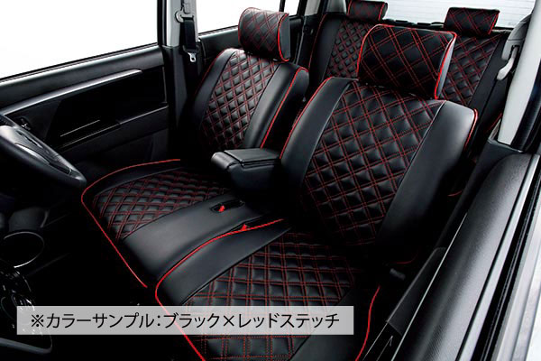 驚きの値段 遊び心を加えたスタイリッシュシリーズ Clazzio Quilting Type スズキ Suzuki スペーシアカスタムz キルティングタイプ 本革調シートカバー 代引不可 Www Ugtu Net