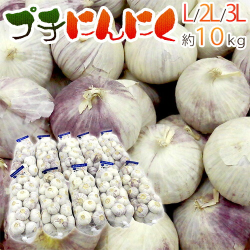 新作製品、世界最高品質人気! ”プチにんにく” L 2L 最大98％オフ 3L 約10kg 送料無料