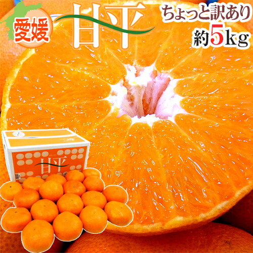 楽天市場】愛媛産 ”甘平” 秀品 L〜2L 12〜15玉 約3kg 化粧箱【予約 1月