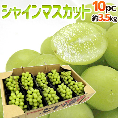 楽天市場】”シャインマスカット” ちょっと訳あり 約5kg 大きさおまかせ ...