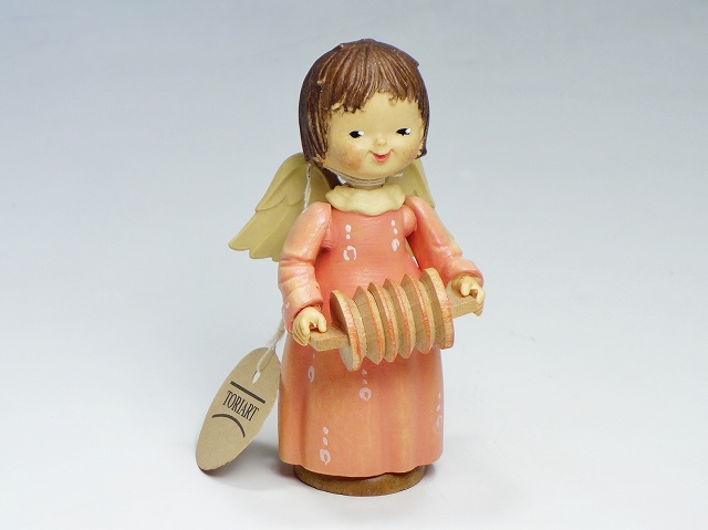 インテリア小物 ANRI 人形 イタリア製 木彫り人形 天使のコーラス