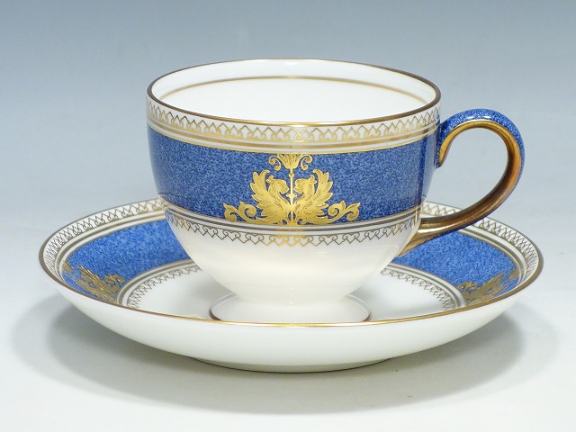 WEDGWOOD - ウェッジウッド フロレンティーン コバルトブルー カップ