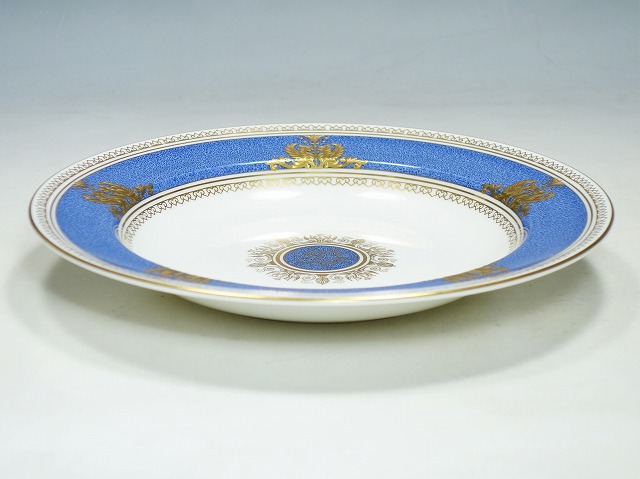 流行 ウェッジウッド WEDGWOOD 皿 プレート 22.5cm コロンビアパウダー