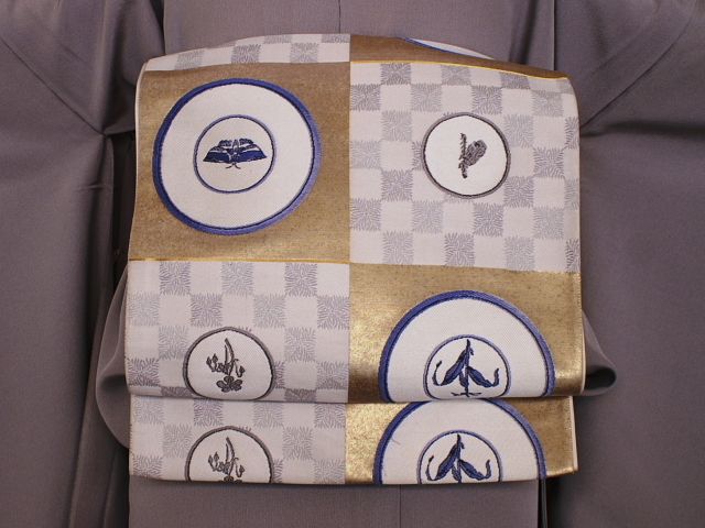 お値打ちです！高級正絹袋帯　L567