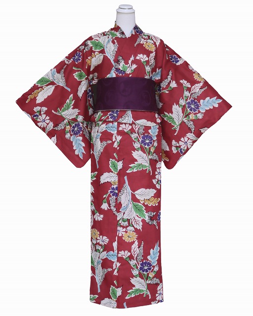 楽天市場】キスミスの浴衣 D0654-19 送料無料 在庫処分 最安値 紅赤系
