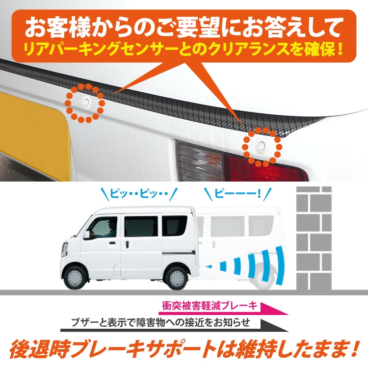 市場 2021年新バージョン パーツ エブリーバン エブリィバン エブリィ リアバンパーステップガード カスタム エブリイバン バンパー DA17V  バン