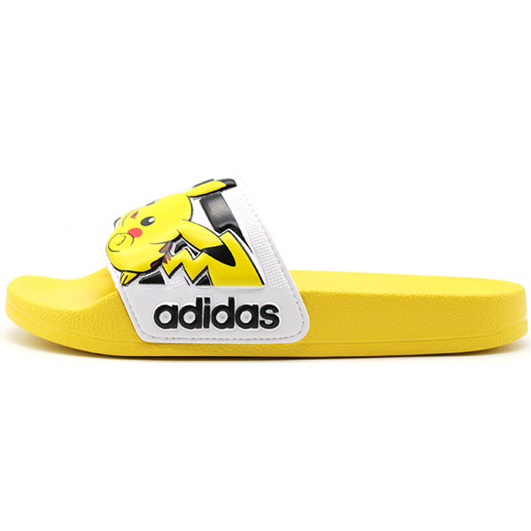 楽天市場 アディダス ポケモン ピカチュウ サンダル キッズ 子供 靴 シャワー 黄 Adidas Cf Adilette K Fw7430 靴のニシムラ