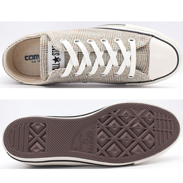 楽天市場 コンバース メンズ スニーカー 靴 レディース 白 黒 ホワイト ブラック おしゃれ チェック 秋 レトロ 人気 ブランド Converse All Star Us Glencheck Ox 靴のニシムラ