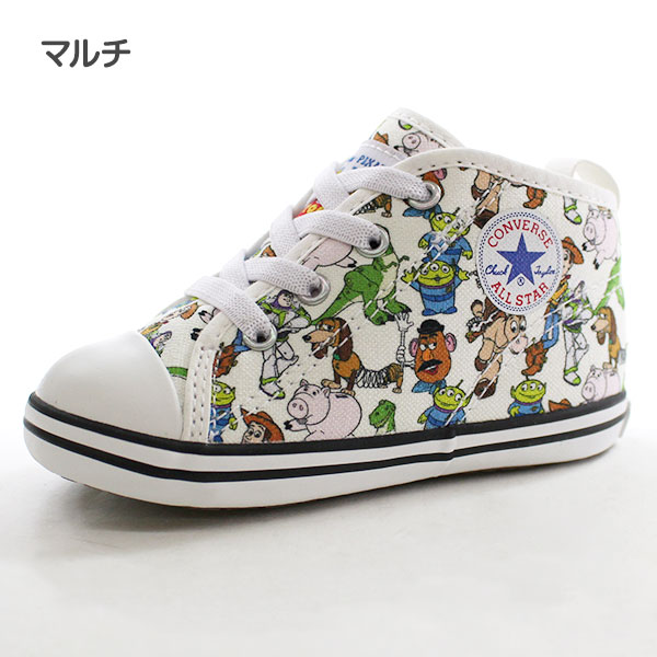 楽天市場 ディズニー トイ ストーリー コンバース ベビーオールスター スニーカー ハイカット 子供 キッズ ベビー 靴 Converse Baby All Star N Toy Story Pt Z Tok 靴のニシムラ