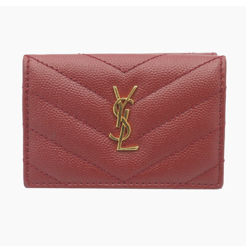 【美品】サンローラン ミツ折り財布 カサンドラ YSL金具 オリガミ タイニー 楽天市場】SAINT LAURENT PARIS サンローランパリ オリガミ