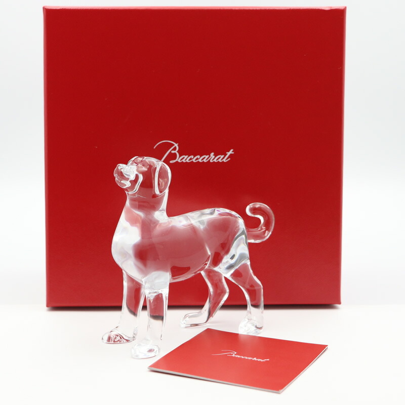 楽天市場】◇バカラ Baccarat◇ 置物/オブジェ/クリスタル/柴犬
