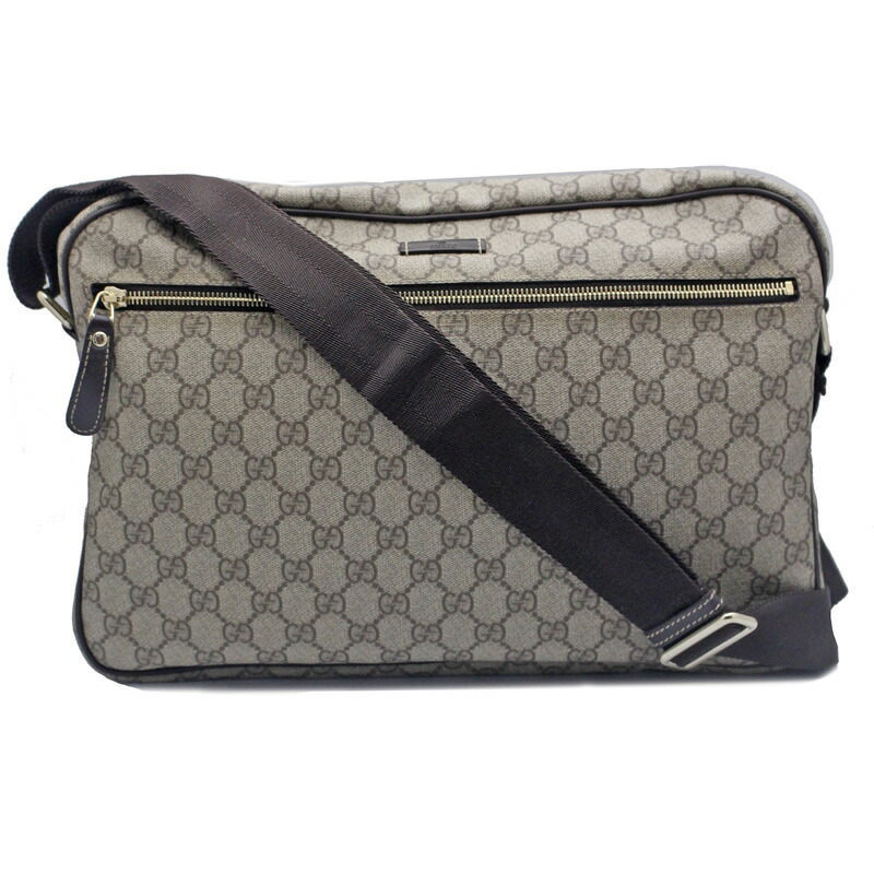 【本物保証】 【京都屋質店】【GUCCI グッチ】ショルダーバッグ　メンズショルダーバッグ　GGスプリーム　男女兼用バッグ　211107 【中古】【PAWN SHOP】【質屋出品】｜京都屋質店 34,320円