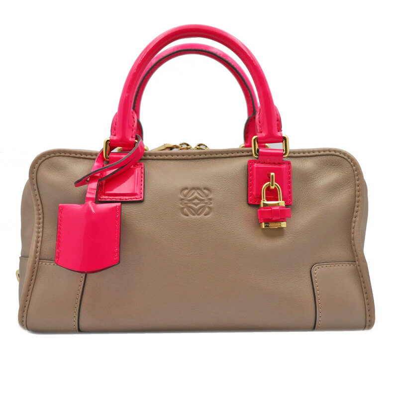LOEWE ロエベ アマソナ　ハンドバッグ　バッグ アマソナ23 バッグ（ソフトグレインカーフ） ベージュ - LOEWE