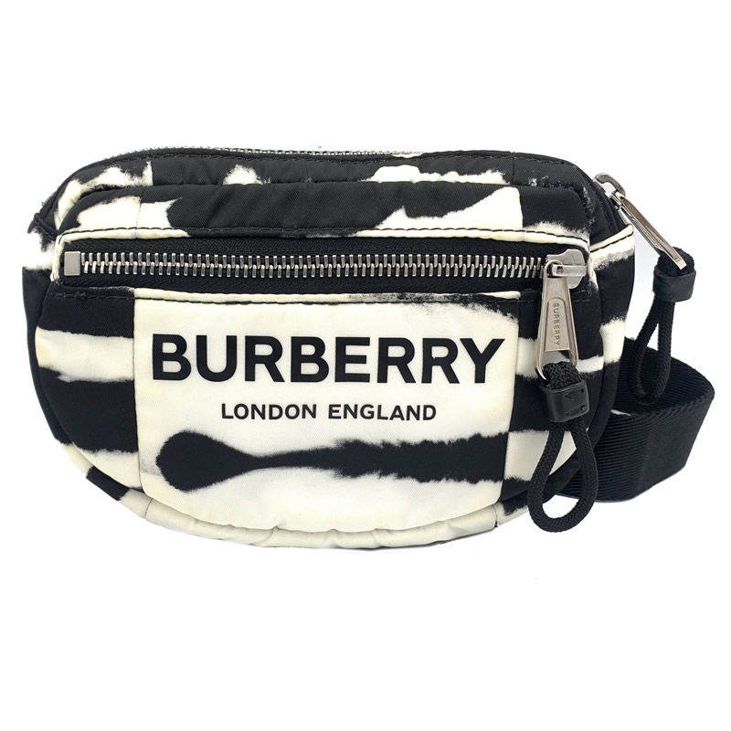 【本物引き受ける】 【京都屋質店】【BURBERRY 赤ちょうちんバリー】上半身御徒面子 酉の方角御徒面子 ゼブラ 曲がったがけ 8028956 【中古】【PAWN SHOP】【一六銀行見せびらかす】【3】