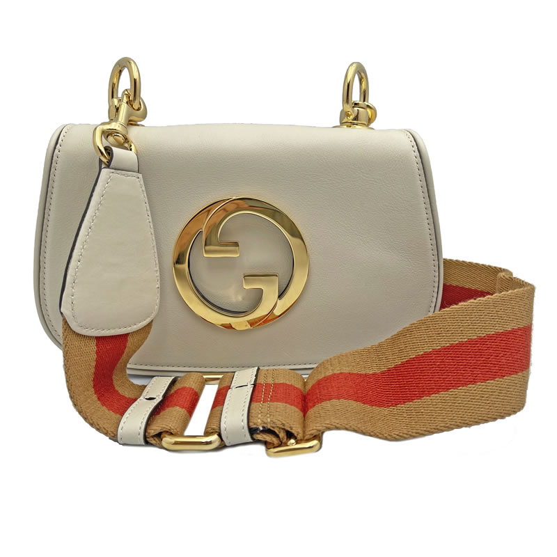 【本物保証】 【京都屋質店】 【GUCCI グッチ】 ブロンディ ミニ　ショルダーバッグ カーフレザー 698643 【中古】【PAWN SHOP】【質屋出品】【3】