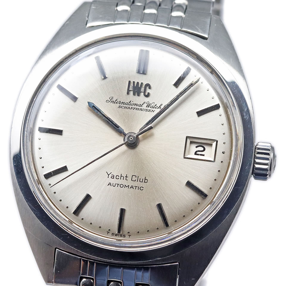 IWC Yacht Club Ref.R811AD キロカロリー.8541 [VINTAGE/ANTIQUE] アイダブリューシー インターナショナルウォッチカンパニー 年寄りのインター レーシングヨット野球クラブ Ref.R811AD キロカロリー.8541 ゲイフレアーブレス【中古】【PAWN SHOP】【一六銀行下位区分】