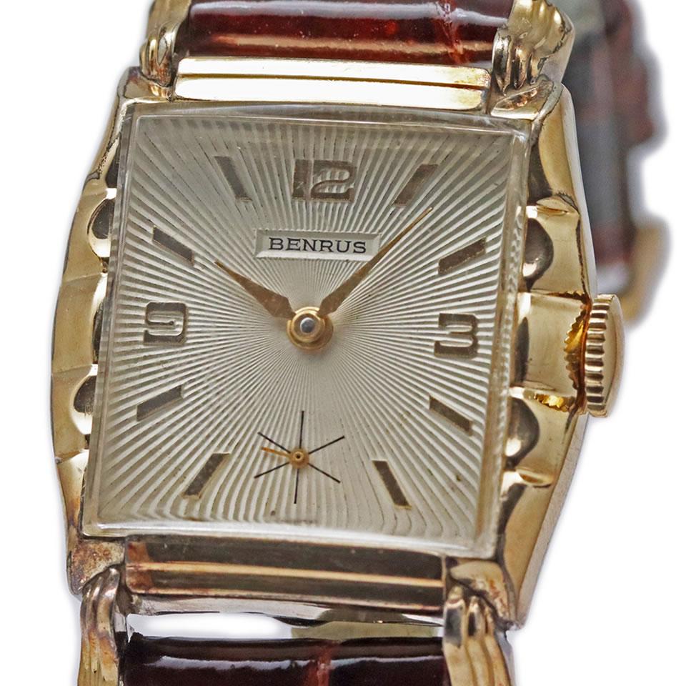 Vintage Benrus 17J cal.DN21 VINTAGEベンラス 角金 ファンシー入れもの cal.DN21 検査と修理済み【PAWN SHOP】【一六銀行下位区分】【中古】【本物引き受ける】 【京都屋質店】
