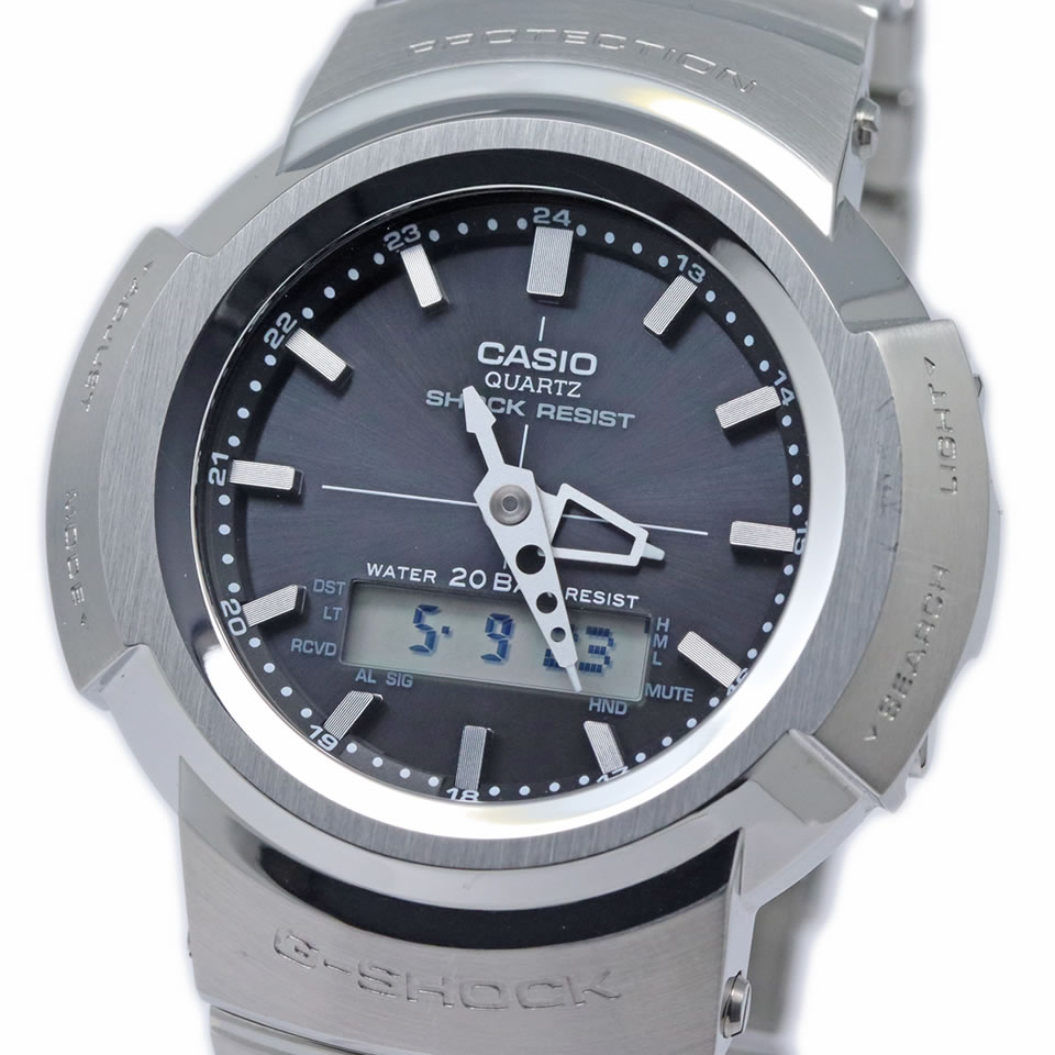 楽天市場】G-SHOCKジーショック (AWM-500D-1AJF) カシオCASIOメタル