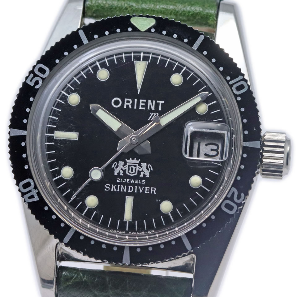 楽天市場】オリエント キングダイバー1000 自動巻 SS 1960年代 CB.349