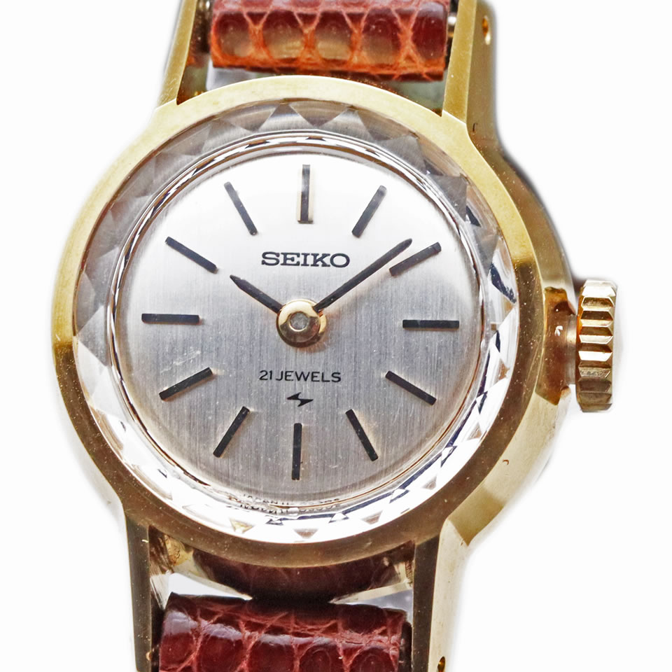 SEIKO レディース手巻き時計　２つセット 二種のベルトが楽しめる】セイコー 腕時計 SEIKO 時計 セイコー