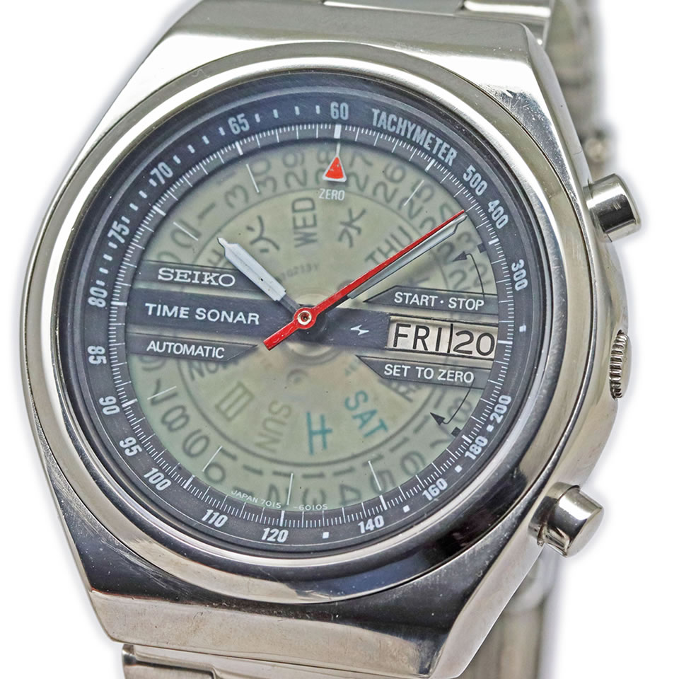 SEIKO TIME SONAR Ref.7015-6010 Cal.7015A セイコー タイムソナー Ref.7015-6010 Cal.7015A 【ブランド腕時計】【国産腕時計】【PAWN SHOP】【質屋出店】【鑑定済 商品】