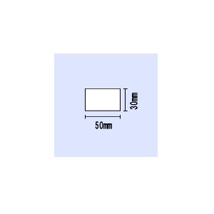 【貨物輸送無料】レスプリ用 3S厚地の外套強粘 縦30mm×横50粍  \u003cBR\u003e〔1,470枚×10巻〕