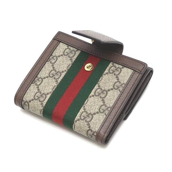 GUCCI グッチ オフィディア GG フレンチ フラップ 2つ折り財布 cinema.sk