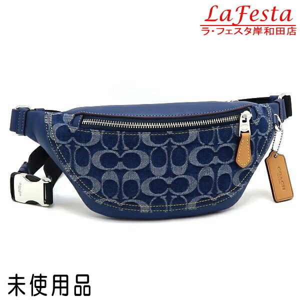 COACH cc123 ワーレン シグネチャー ボディバッグ ウエストポーチ