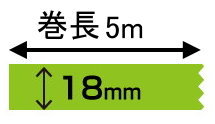 オリジナル印刷 マスキングテープ オリジナル印刷 ダブルダンボール マスキングデジテープ 18mm 5m 40巻 梱包資材の店ｌａｌａｃｈｙａｎデジタル印刷マスキングテープ 品質一番の