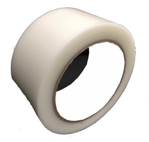 国内メーカー製 養生テープ（白） 半透明 50mm×25m×20巻 パック ポリエチレンクロス 手切れOK 糊残りのないテープ 引越 家具梱包 送料無料
