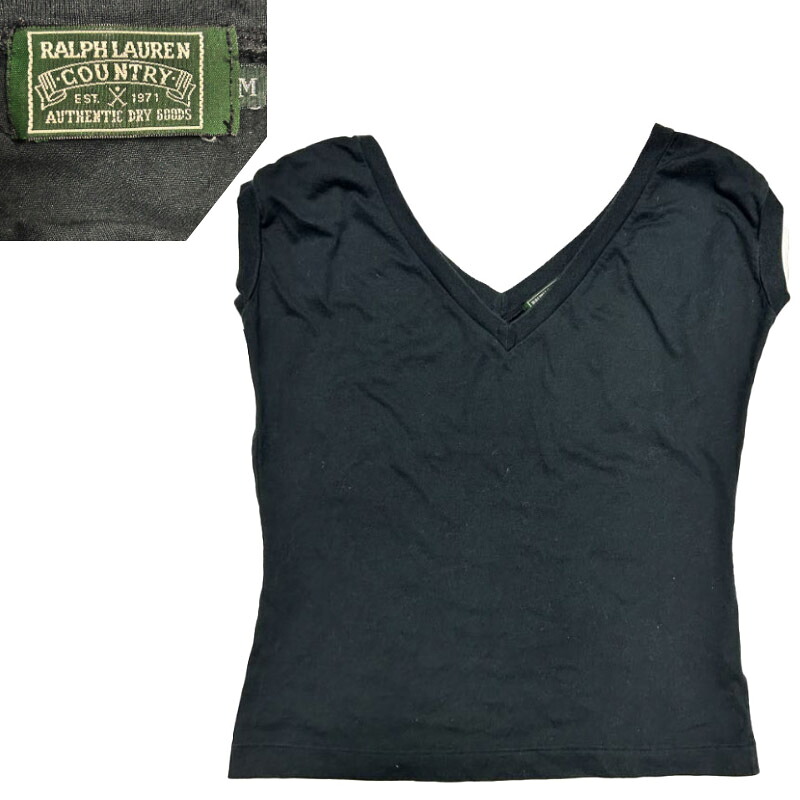 レディース RALPH LAUREN COUNTRY ノースリーブシャツ 160A