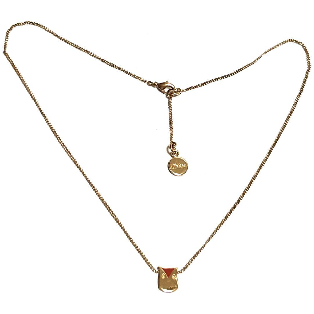 【美品】Chloe クロエ　ネックレス　ペンダント　ロゴ　リング　サークル 楽天市場】Chloe（クロエ） ロゴ サークルモチーフ ネックレス
