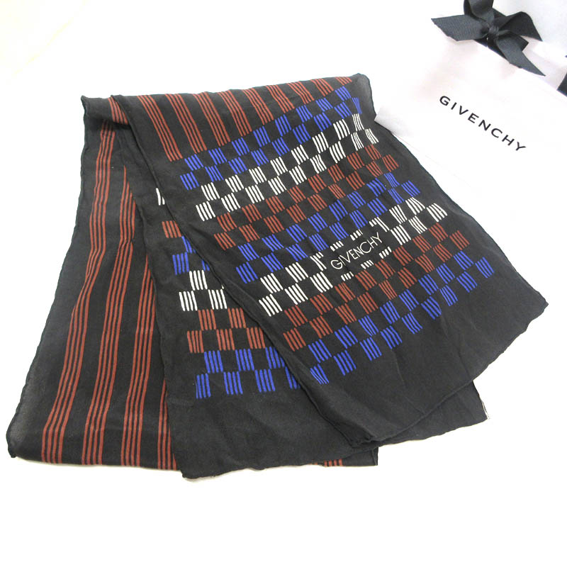 楽天市場】GIVENCHY ジバンシィ スカーフ 未使用品 パープル