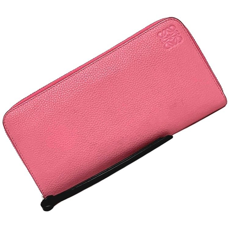 人気　ロエベ　長財布　アマソナ　レザー　ピンク　ラウンドファスナー　アナグラム 楽天市場】【送料無料】 ロエベ ラウンドファスナー 長財布