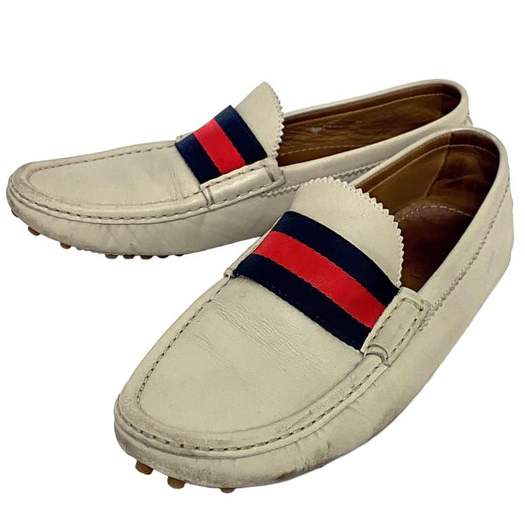 中古　GUCCI グッチ　ドライビングシューズ　27センチ　81/2  8ハーフ GUCCI ［飯能本店］GUCCI グッチ ドライビング シューズ #35 1/2