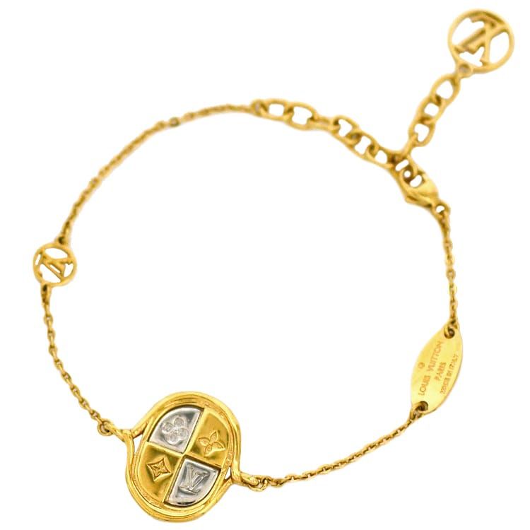 ルイヴィトン✨️美品 モノグラム ブレスレット ゴールド ドラム 楽天市場】ルイヴィトン ブレスレット Louis Vuitton モノグラム
