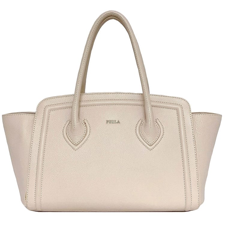 フルラ　FURLA カレッジトートバッグ FURLA フルラ カレッジ トートバッグ レザー ボルドー F6502