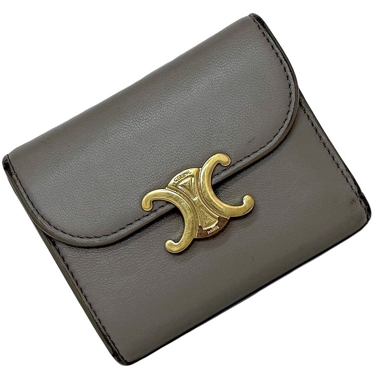 CELINE 三つ折り財布 トリオンフ celine 三つ折り財布 トリオンフ