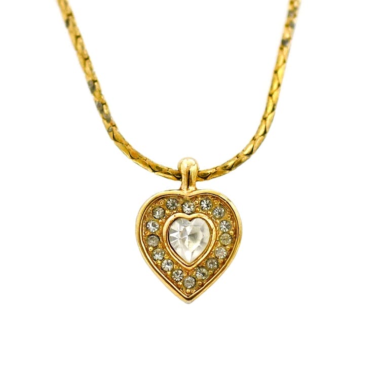【希少美品】Christian Diorネックレス　ハート　ゴールドビィンテージ 楽天市場】美品 Vintage Christian Dior ヴィンテージ オールド
