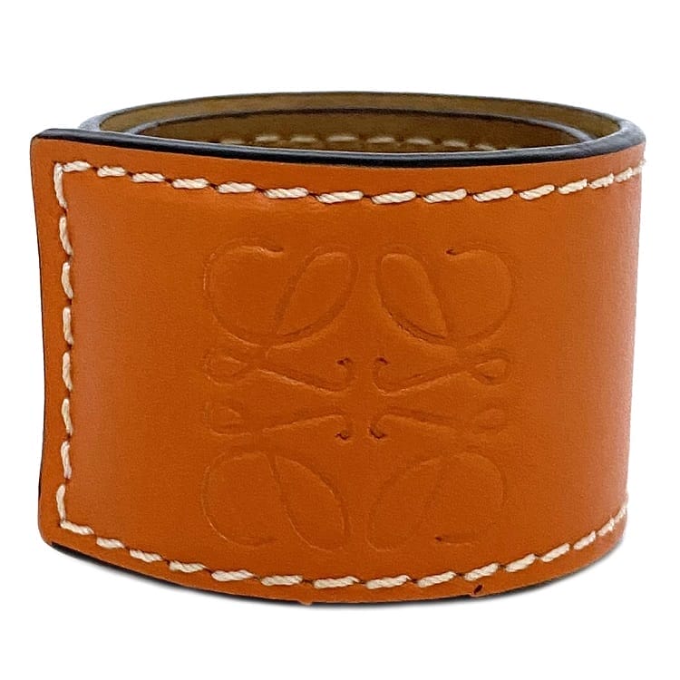 ロエベ　LOEWE レザー　スラップブレスレット　極美品　レアカラー 楽天市場】LOEWE ロエベ Jewe Small Slap Bracelet アナグラム
