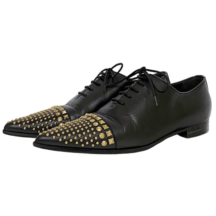 楽天市場】GUCCI【グッチ】313111 スタッズハイヒール ヒール約